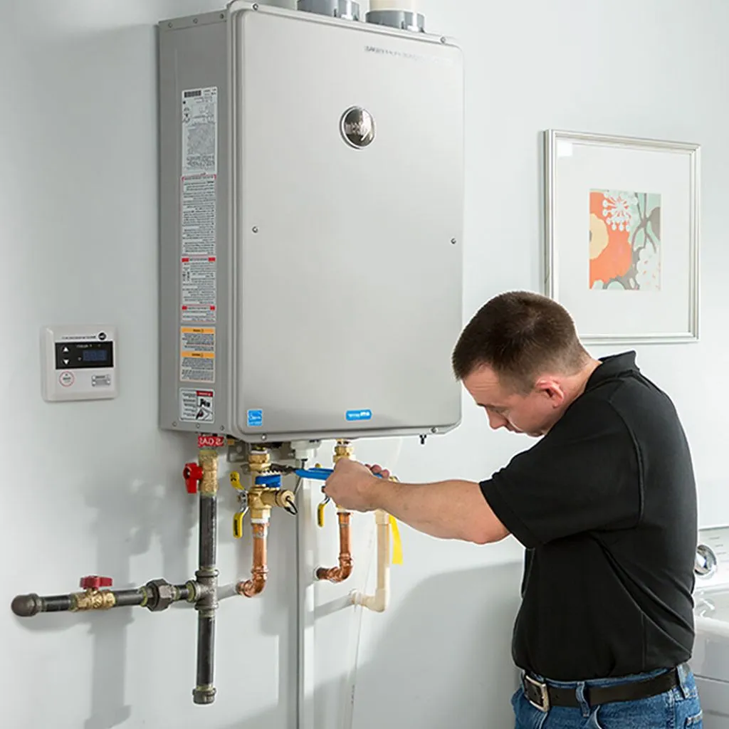 tankless water heater repair in Deaver, WY